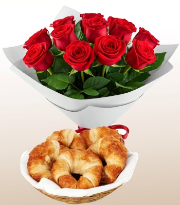 Doze Roses and Six Croissants