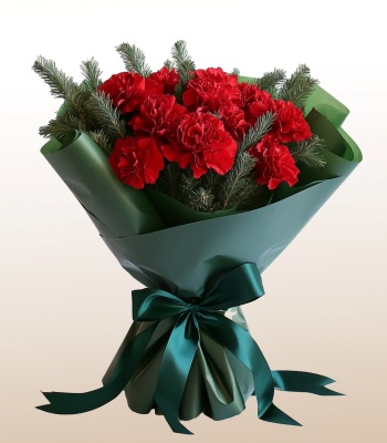 Red Carnation Bouquet