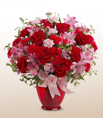 Valentine's Day Flower Arrangement
