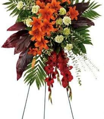 Everlasting Memories Funeral Standing Spray