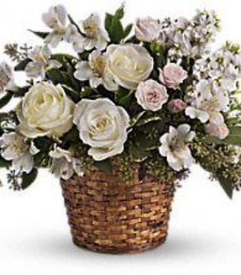 Flower Basket For Retirement