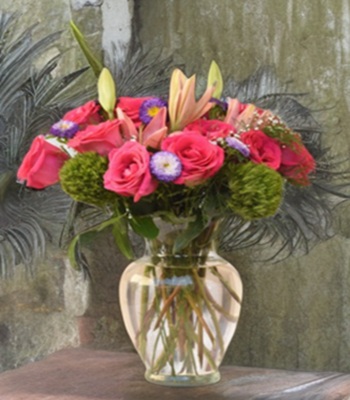 Fresh Seasonal Flowers Arrangement By Designer Florist