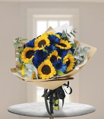 Good Day Sunflower Flower Arrangement