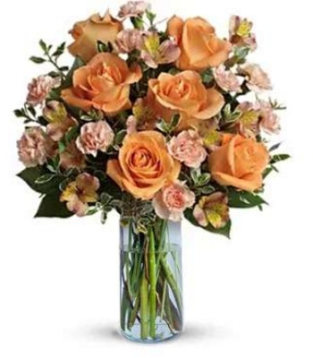 Graduation Flowers In A Vase