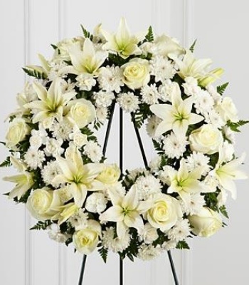 Heartfelt Sympathy Wreath