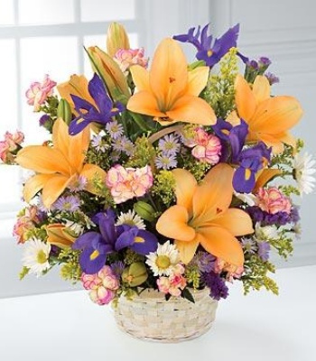 Lilies and Daisies Arrangement