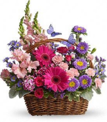 Love and Affection Flower Basket
