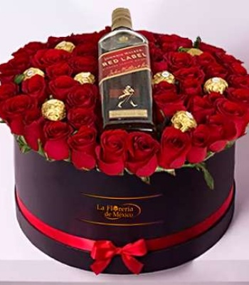 Love and Romance Roses Arrangement for Him