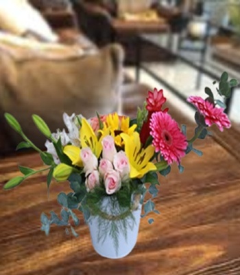Mix Flower Hand-Made Arrangement