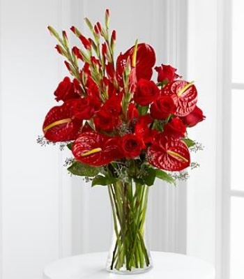 Office Table Flower Decor