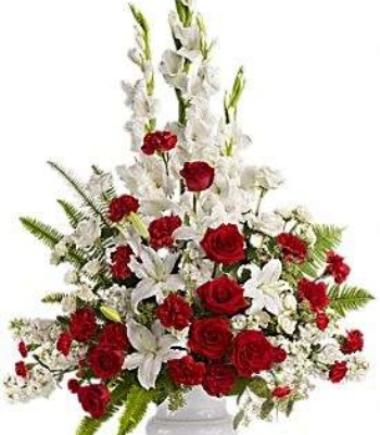 Rest in peace Sympathy Flower Arrangement