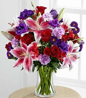 Romantic Flower Arrangement for Long Distance Love