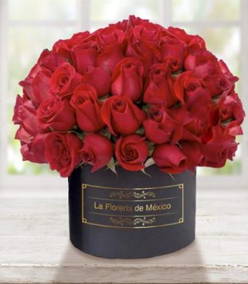 Romantic Red Roses Arrangement
