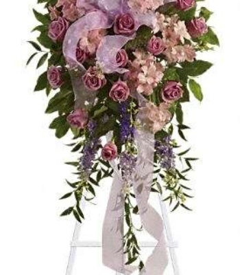Sympathy Pastel Flower Spray
