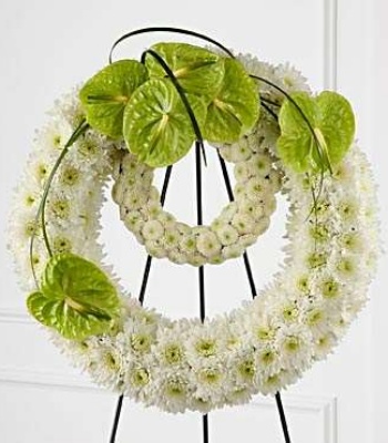 Sympathy Standing Wreath