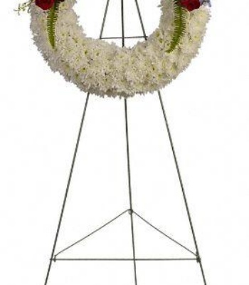 Treasured memories - Standing Funeral Wreath