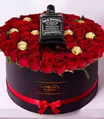Valentines Rose Arrangement For Him