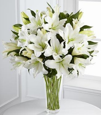 White Lily Arrangement