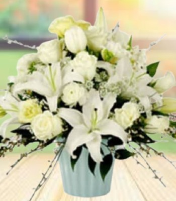 White Flower Arrangement