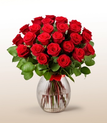 Valentine's Day Red Roses - 30 Stems
