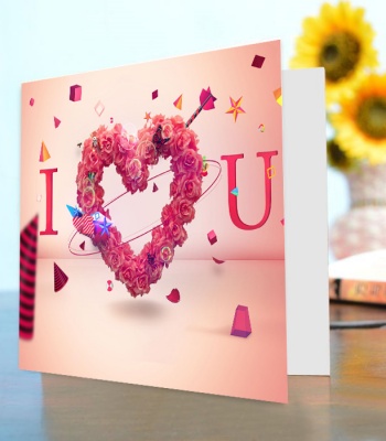 I Love You Card