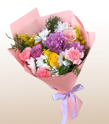 Valentine's Day Mixed Flower Bouquet