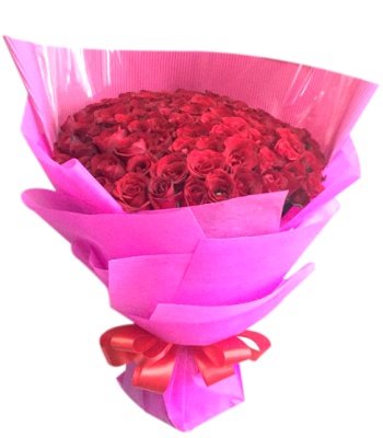 50 Red Roses Bouquet