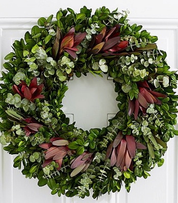 Artificial Xmas Door Wreath