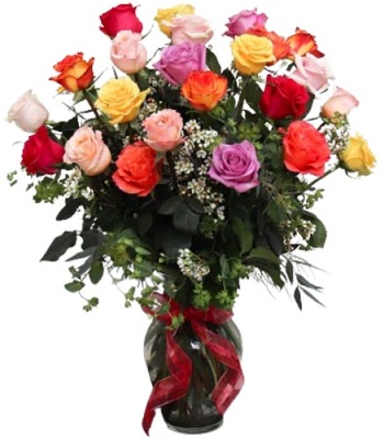 Assorted Roses - 24 Stems