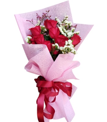 Beautiful Red Roses Bouquet
