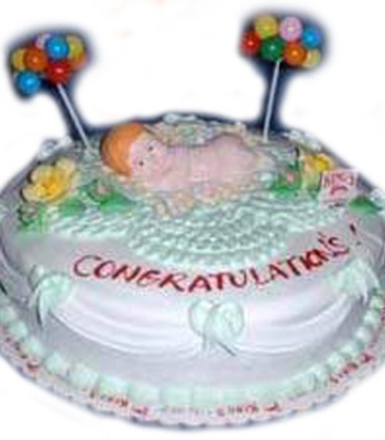 Bundle of Joy Cake