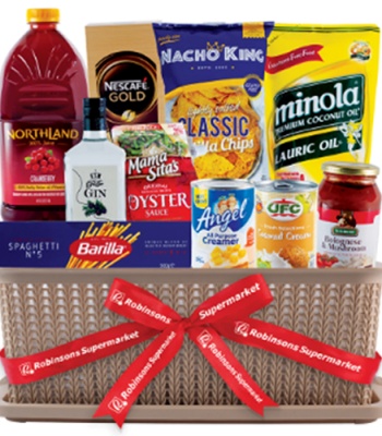 Christmas Grocery Gift Basket