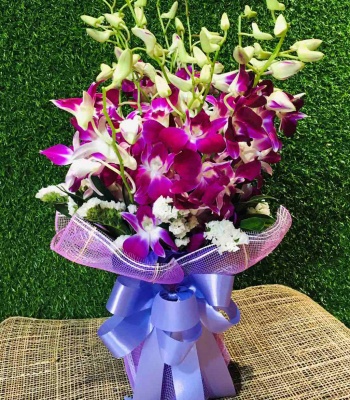 Lavender Orchids Bouquet