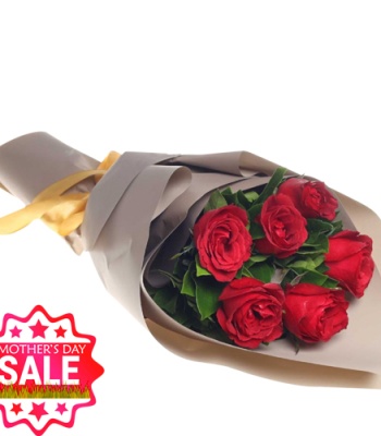 Mother's Day Red Roses Bouquet