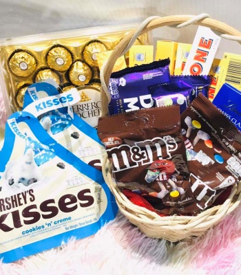 Premium Chocolate Gift Basket