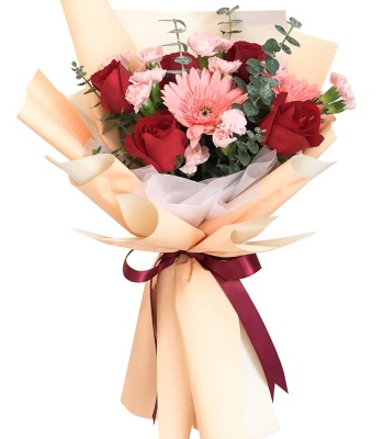Valentine's Day Mixed Flowers Bouquet