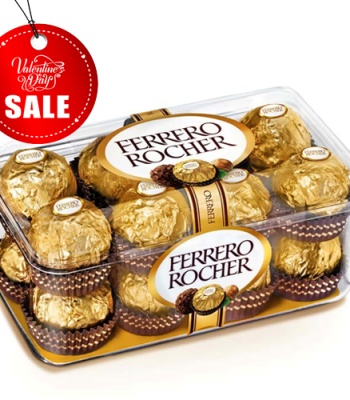 Valentines Ferrero Rocher Chocolate Box - 16 Pcs