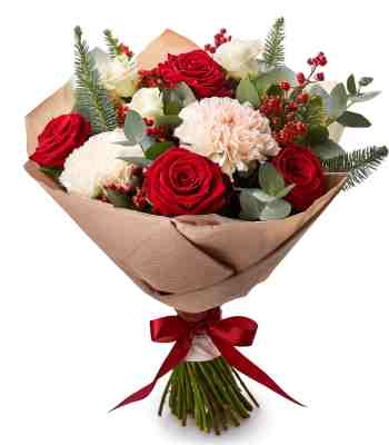Christmas Flowers Bouquet