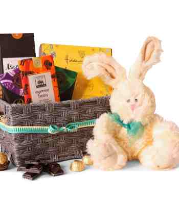 Easter Bunny Chocolate Gift Basket