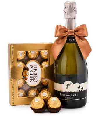 Ferrero Rocher & Sparkling Wine Gift