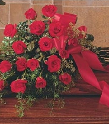 Funeral Red Roses