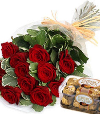 Red Roses and Ferrero Rocher