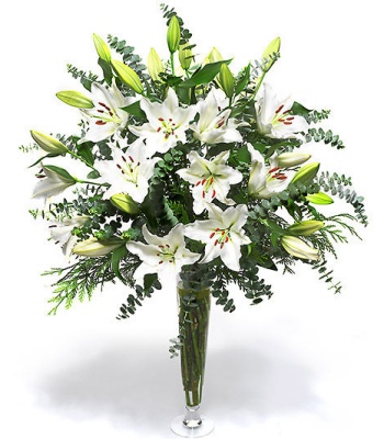 White Lilies Bouquet