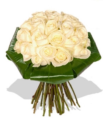 White Rose Bouquet