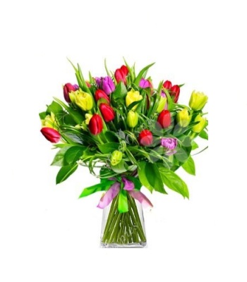 Mixed Tulips Bouquet