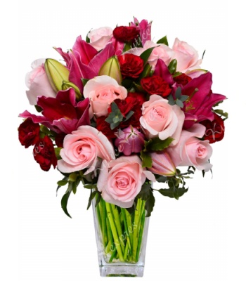 Pink Flowers Bouquet