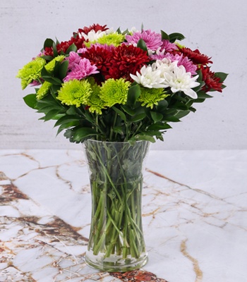 Mix Flower Arrangement in Vase