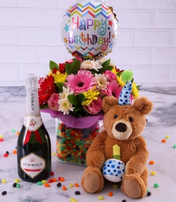 Mix Flowers Edible Arrangement
