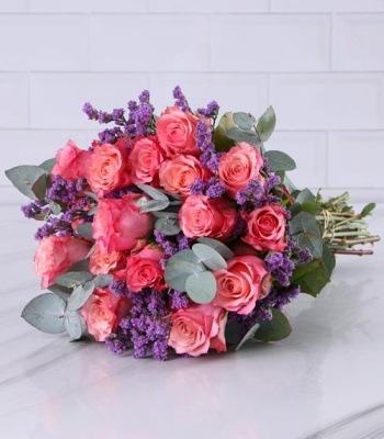 Pink Roses Bouquet