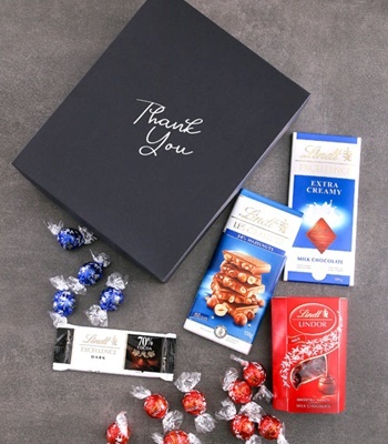 Thank You Lindt Chocolate Box